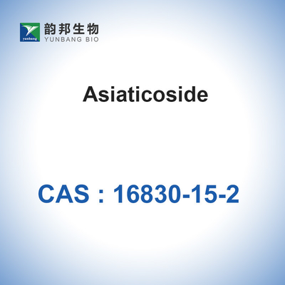 Asiaticoside Crystal Cosmetic Raw Materials 98% CAS 16830-15-2