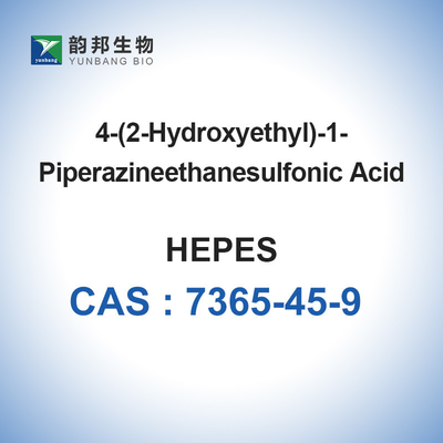 CAS 7365-45-9 HEPES Biochemical Reagents Molecular Biology 99%