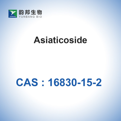 CAS 16830-15-2 Asiaticoside Crystal Cosmetic Raw Materials 98%
