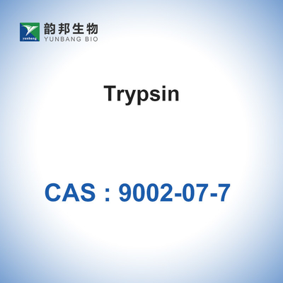 Trypsin 1:250 Biological Catalysts Enzymes 7.6 pH CAS 9002-07-7