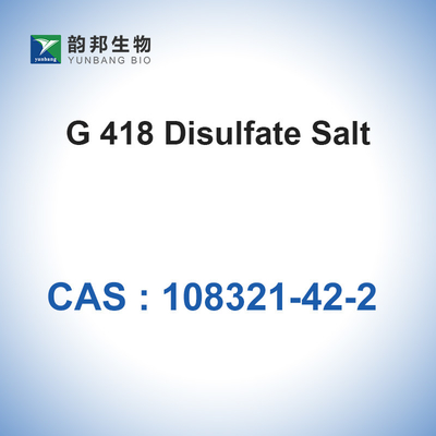 G418 CAS 108321-42-2 Geneticin Disulfate Salt White To Off White