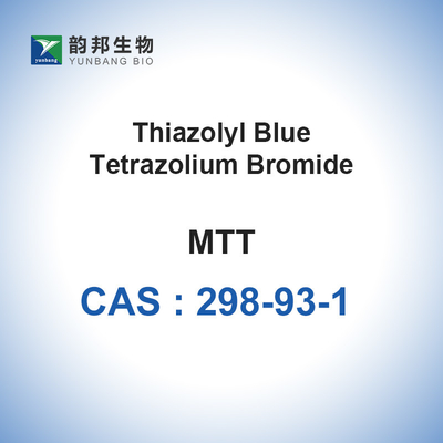 MTT CAS 298-93-1 Biological Stains 98% Thiazolyl Blue Tetrazolium Bromide
