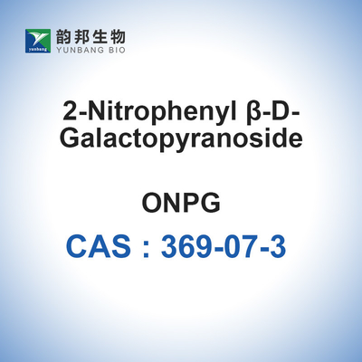 ONPG CAS 369-07-3 Glycoside 2-Nitrophenyl-Beta-D-Galactopyranoside