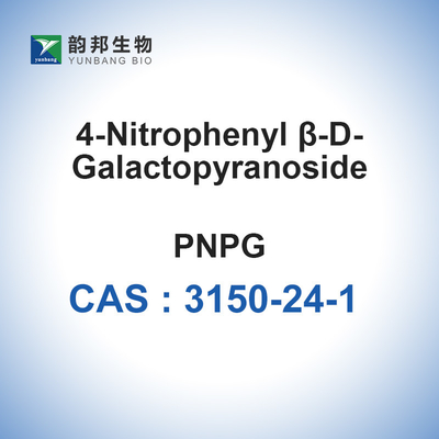 CAS 3150-24-1 PNPG 4-Nitrophenyl-Beta-D-Galactopyranoside 99% Purity