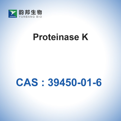 CAS 39450-01-6 Bio Catalyst Enzyme Protease K Proteinase K Lyophilized