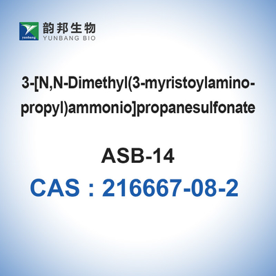 CAS 216667-08-2 Biochemical Reagent ASB-14 3-[N,N-Dimethyl(3-Myristoylaminopropyl)Ammonio]Propanesulfonate