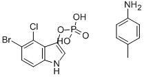 CAS 6578-06-9 5-Bromo-4-chloro-3-indolyl phosphate p-toluidine salt,BCIP P-toluidine salt, X-phosphate p-toluidine salt