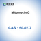 CAS 50-07-7 Mitomycin C Antibiotic Raw Materials MF C15H18N4O5