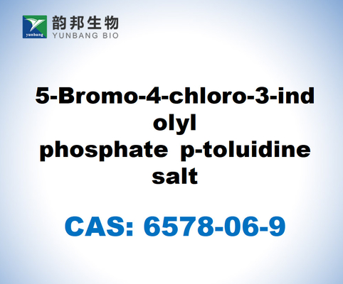 CAS 6578-06-9 5-Bromo-4-chloro-3-indolyl phosphate p-toluidine salt,BCIP P-toluidine salt, X-phosphate p-toluidine salt