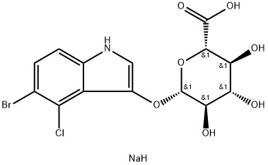 CAS 129541-41-9 5-Bromo-4-chloro-3-indolyl-beta-D-glucuronide Sodium Salt,X-GlcA/X-gluc
